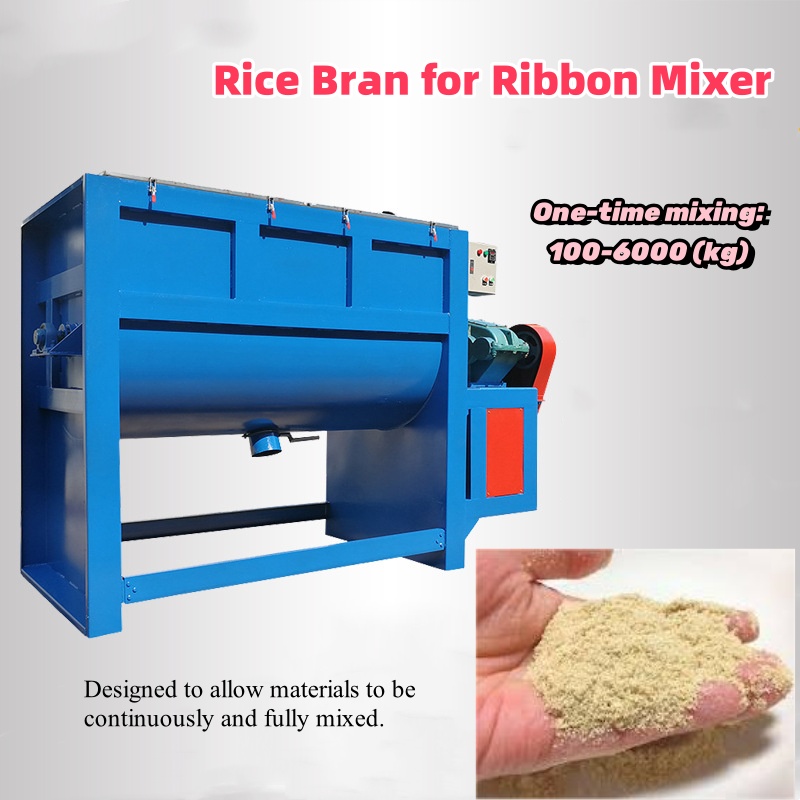 Rice Bran for Ribbon Mixer