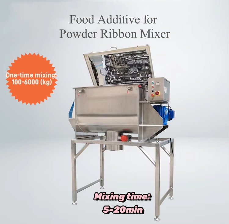 Food Additive for Powder Ribbon Mixer