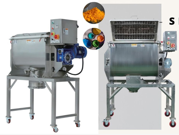 Sugarcane pulp for ribbon mixer