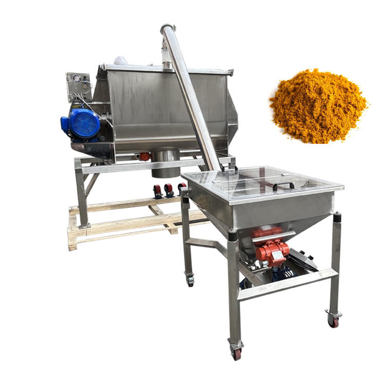 Industrial dry powder mixer 