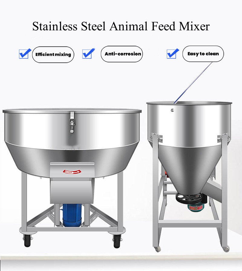 Stainless Steel Animal Feed Mixer