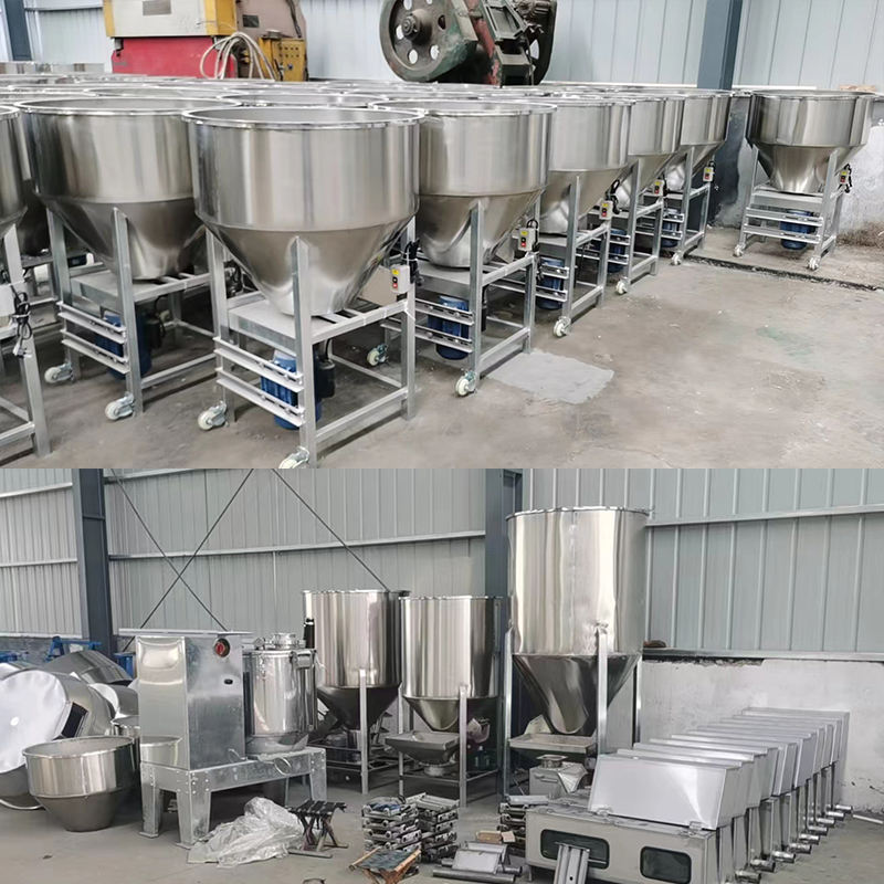 Stainless Steel Dry-Wet Feed Mixer