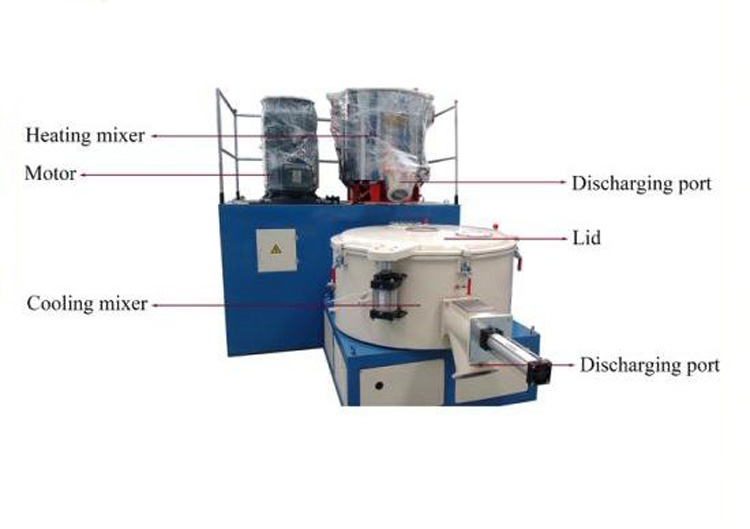 Masterbatch for plastic high speed mixer