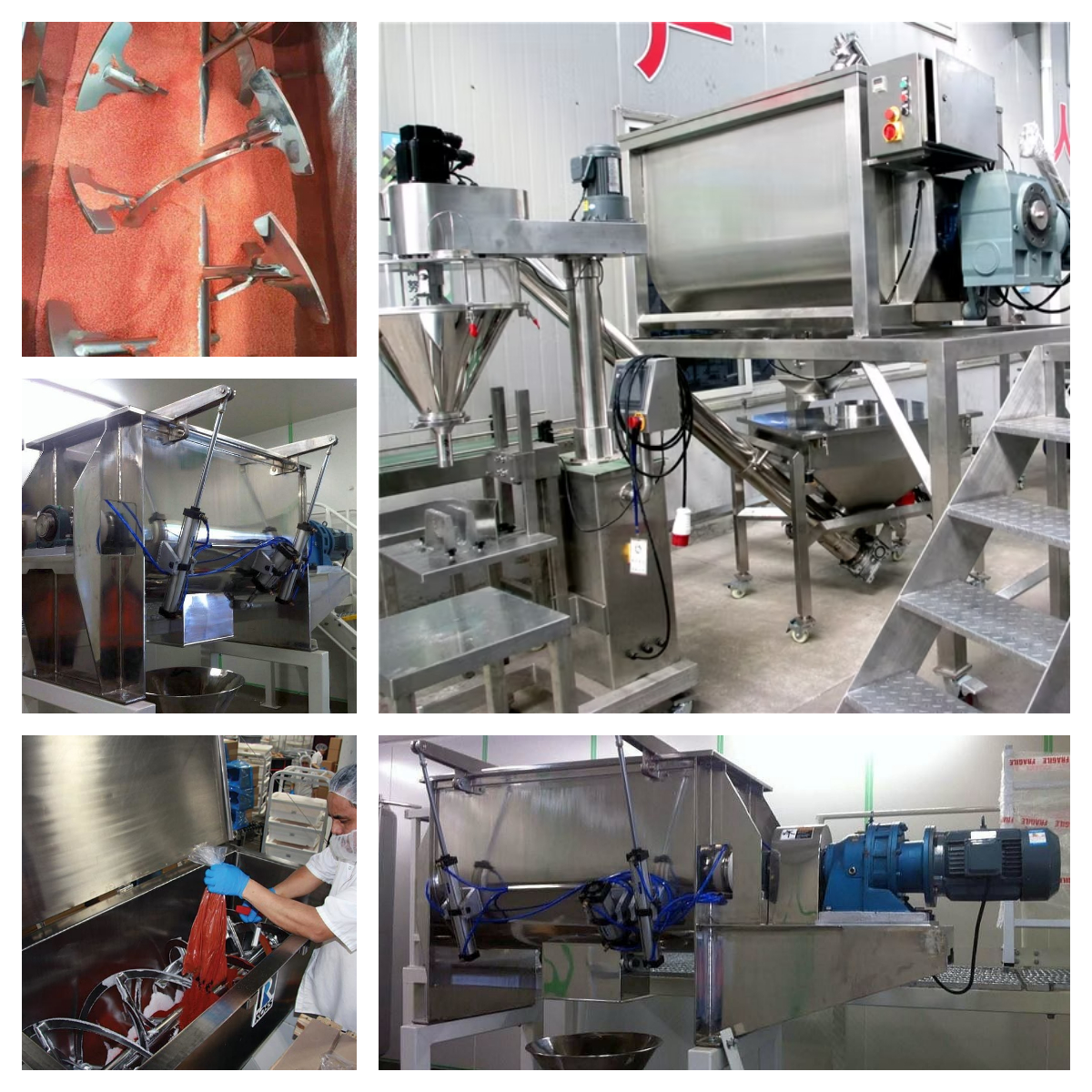 Poultry medicine ribbon mixer customer case